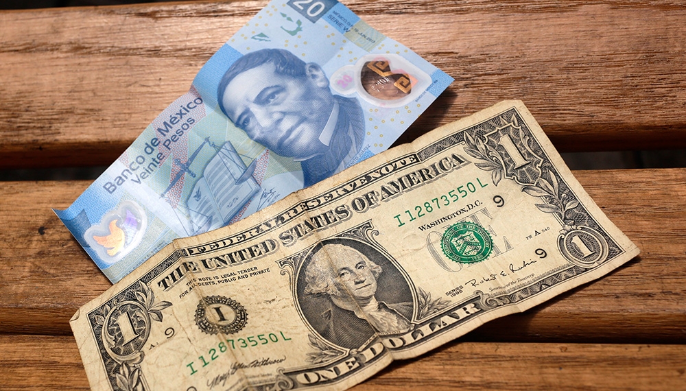 Rebasa dólar hoy los 20 pesos