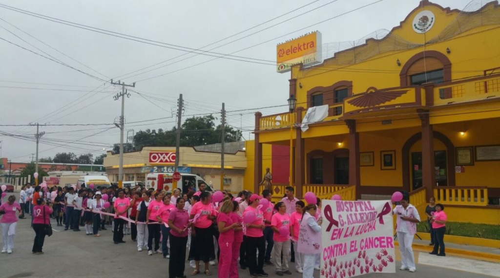Realizan caminata en el marco del “Día mundial de la lucha contra el cáncer”
