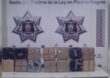 Policías municipales aseguran droga