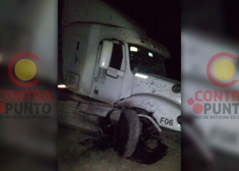 Se registra otro accidente sobre la carretera 57
