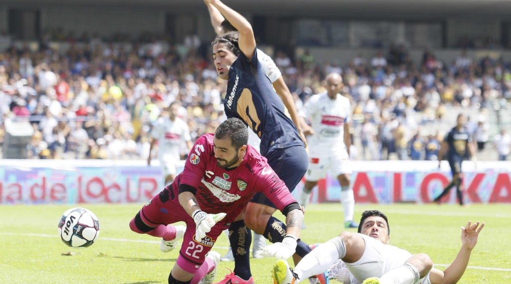 Pumas vence por la mínima a los Jaguares de Chiapas