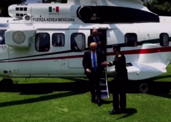 Oculta gobierno datos de traslado de Trump