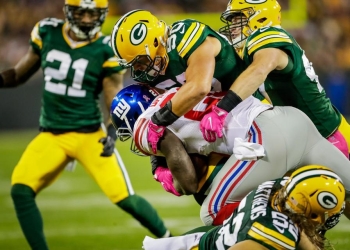 Packers vence 23-16 a Giants