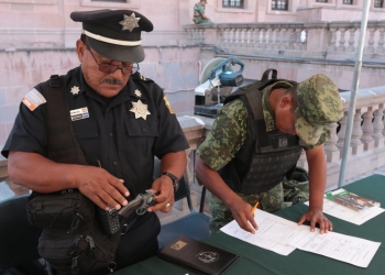 Entregan 1,467 armas en módulos de canje