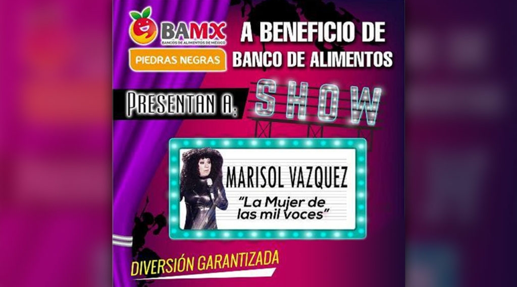 Invita Banco de Alimentos a Show de Comedia