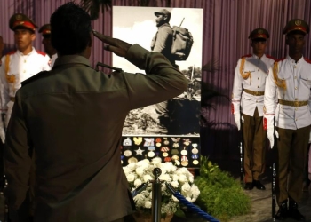 Las cenizas de Fidel, ausentes en el homenaje