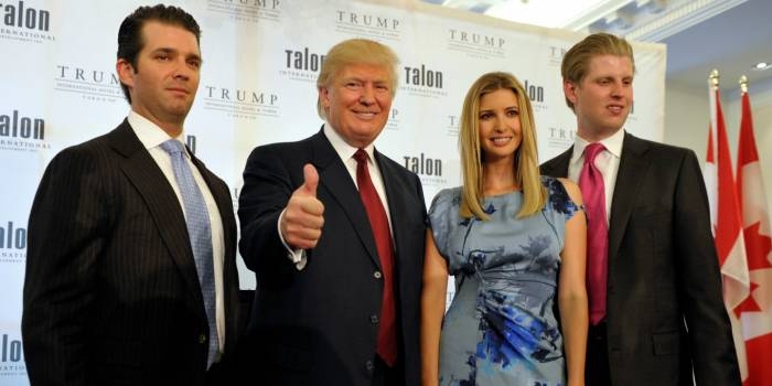 Trump nombra a sus hijos en comité de transición