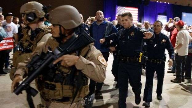 Servicio Secreto saca a Trump del escenario tras supuesto incidente de seguridad