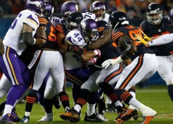 Los Bears sorprenden y dominan a los Vikings