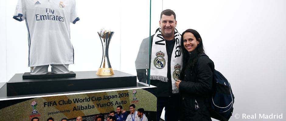 La Copa Mundial de Clubes ya está expuesta en el Tour Bernabéu