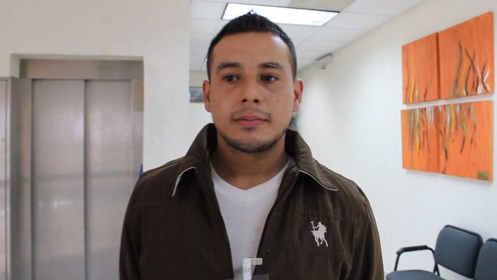 Samuel Salinas García, presentó la denuncia en contra de elementos de Fuerza Coahuila. (Foto: ContraPunto/Mario Meza Cedillo)