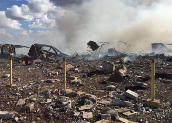 Explota mercado de pirotecnia en Edomex, reportan a más de 70 heridos