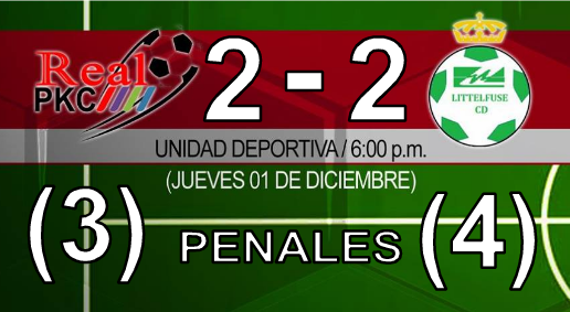 Real PKC vs Littelfuse, tuvieron un partido muy parejo