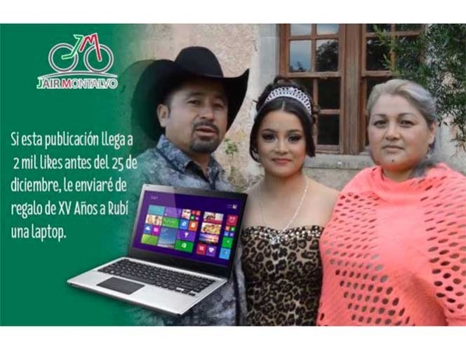 Ofrece regidor regalar laptop de $8 mil a Rubí y lo tunden en redes