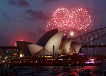 Llega 2017 a Nueva Zelanda y Australia