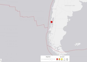 Se registra sismo de 7.6 grados en Chile; emiten alerta de tsunami