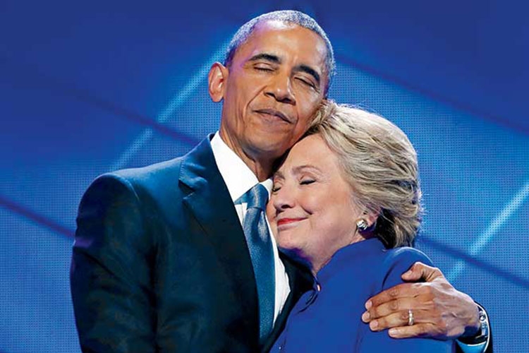 Obama y Hillary, los más admirados por estadunidenses en 2016