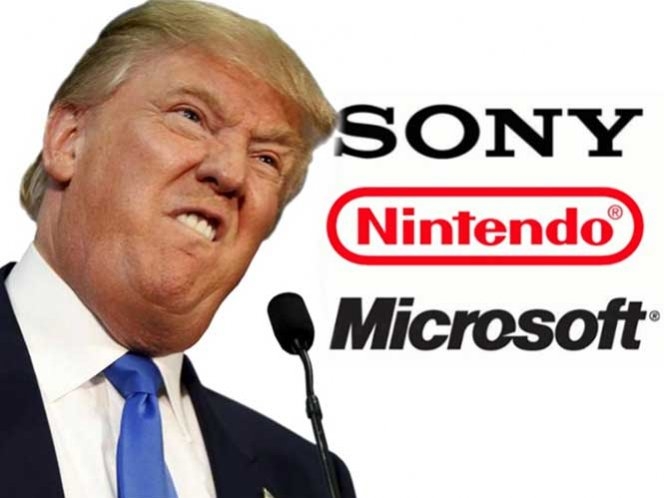 Donald Trump también va contra los videojuegos
