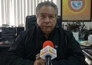 Leocadio Hernández Torres dirigente de la Federación de Trabajadores del Norte de Coahuila.