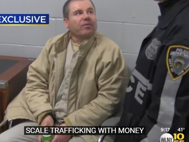 Difunde CBS video de la presentación de ‘El Chapo’ ante Corte de NY