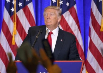 En su primera conferencia como presidente, Trump habló del hackeo a los demócratas: ‘Creo que fue Rusia’