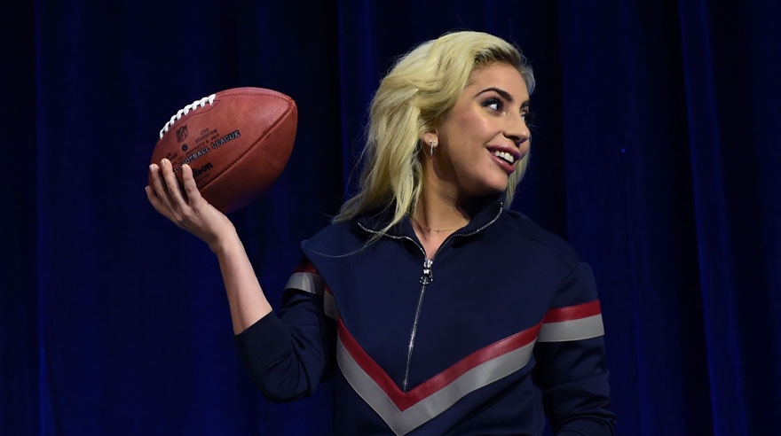 Lady Gaga lista para el show del Super Bowl