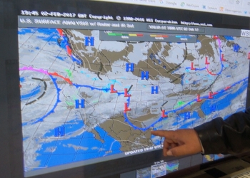 Se pronostican lluvias ligeras para el fin de semana