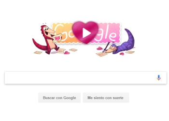 Google festeja el Día del Amor y la Amistad con un juego