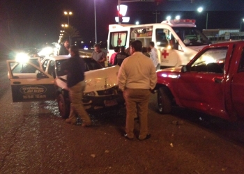 Esperan arreglo en choque provocado por ebrio conductor