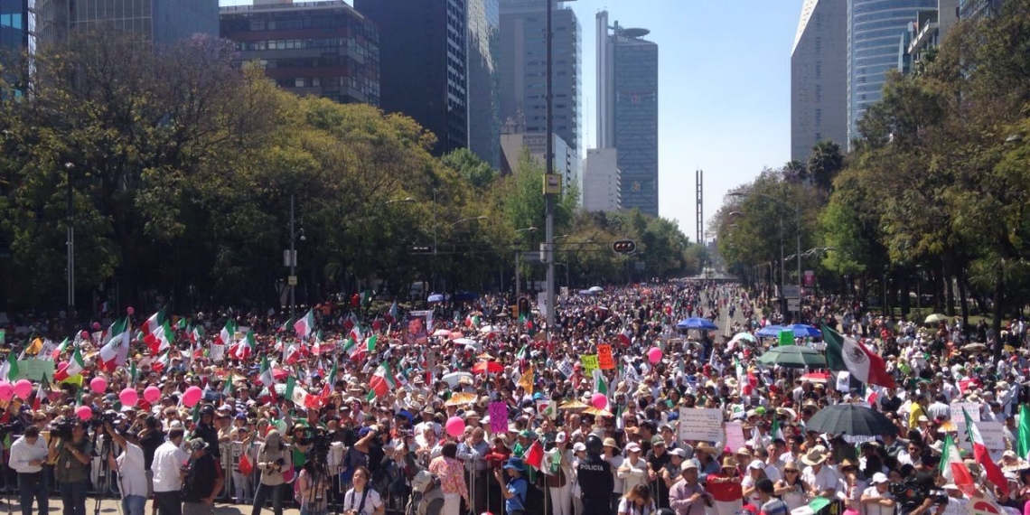Al menos 20 estados en México se suman a las protestas anti-Trump