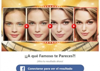 ¿Qué hay detrás del juego ‘¿A qué famoso te pareces?’ de Facebook?