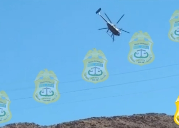Mueren 4 personas por caída de helicóptero en Mexicali