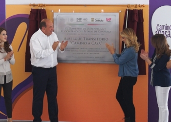Inauguraran y develan la placa del albergue transitorio “Camino a Casa”