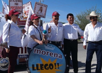 Victor García candidato de Morena visita la colonia Año 2000 para presentar propuestas de campaña