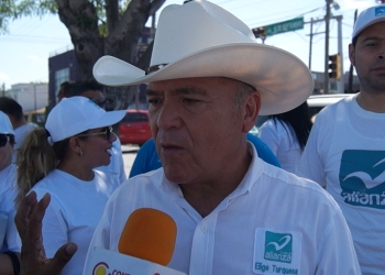 Candidato de Nueva Alianza efectúa recorrido de campaña