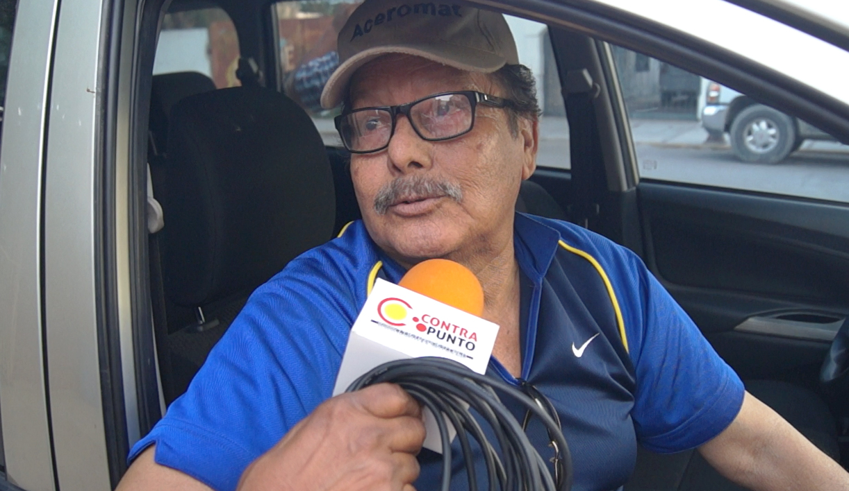 Fidel Hernández Dirigente de la CTM de la Región carbonífera. (Foto: ContraPunto/Adrián Martínez Rodríguez)