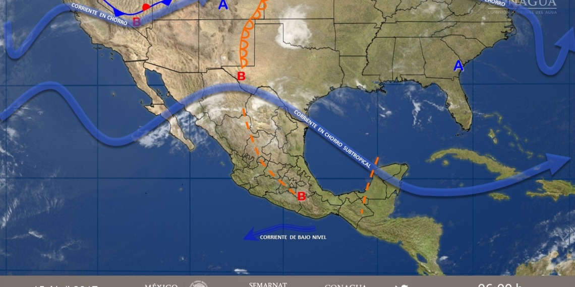 Hay condiciones propicias para la formación de tornados y granizo en Coahuila