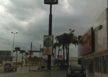 Estragos mínimos ocasiona tormenta