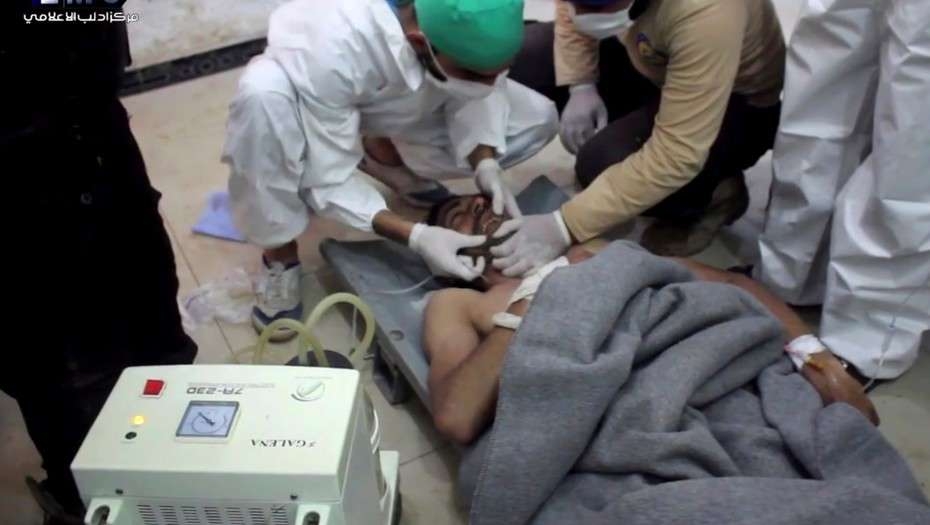 Un ataque químico mata al menos a 67 personas en Siria