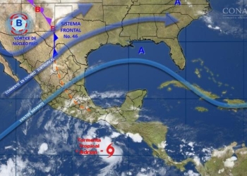 “Adrián” la primera tormenta tropical causará lluvias