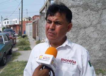 Candidato de Morena asegura que las obras públicas no benefician a la comunidad