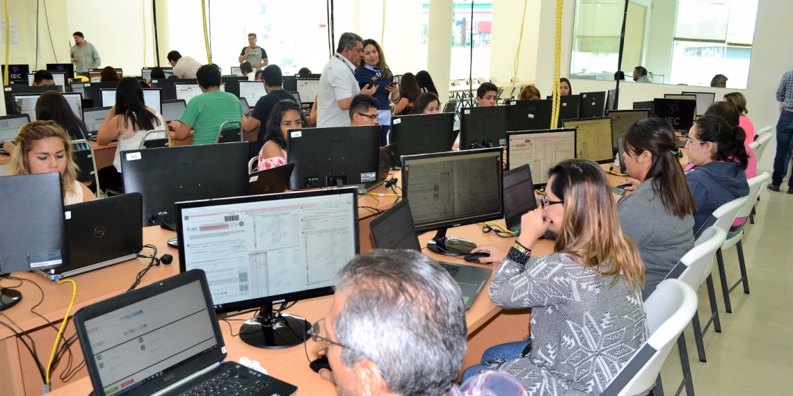 Celebran primer simulacro del PREP y conteo rápido