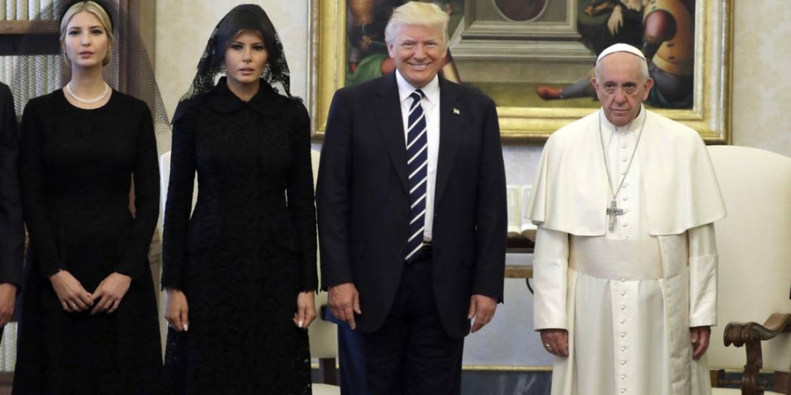Papa Francisco recibe a Donald Trump en el Vaticano