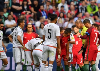 México empata a dos goles con Portugal en Copa Confederaciones