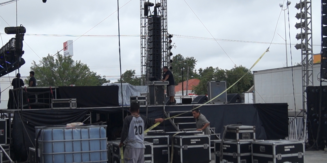 Todo listo para celebrar el 167 aniversario de Piedras Negras