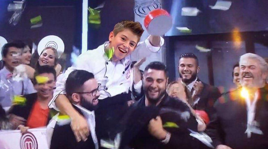 Diego es el campeón de MasterChef Junior
