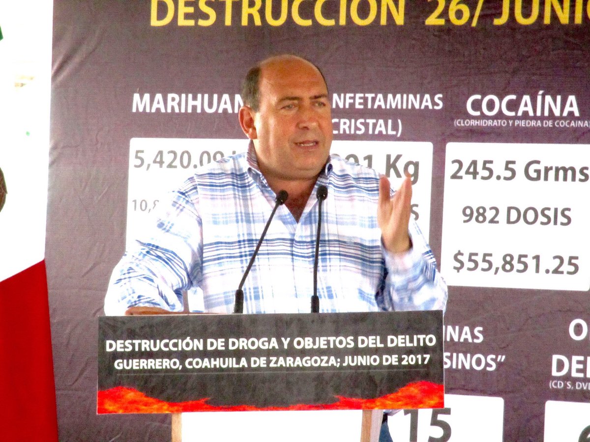 Rubén Moreira Valdes, gobernador de Coahuila. (foto: twitter)