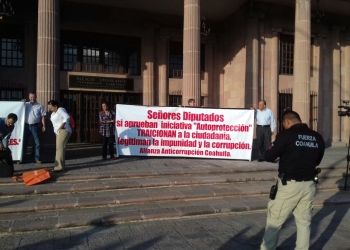Se oponen a la Ley Anticorrupción