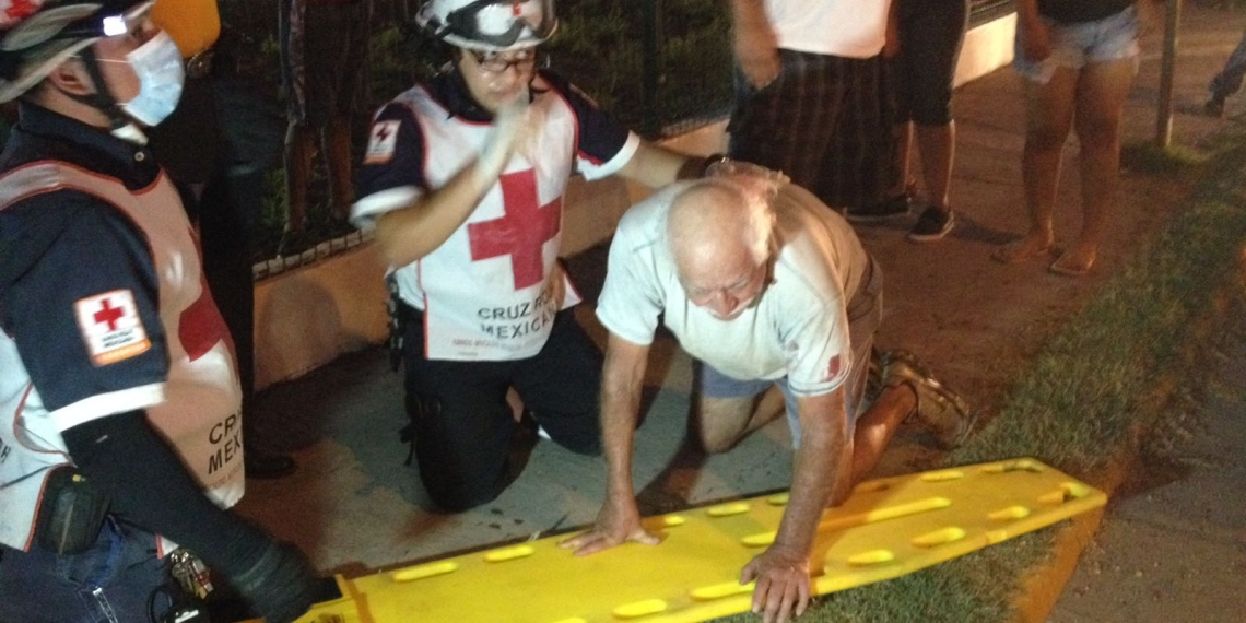Grave persona atropellada sobre avenida 16 de Septiembre