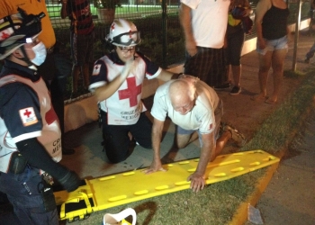 Grave persona atropellada sobre avenida 16 de Septiembre